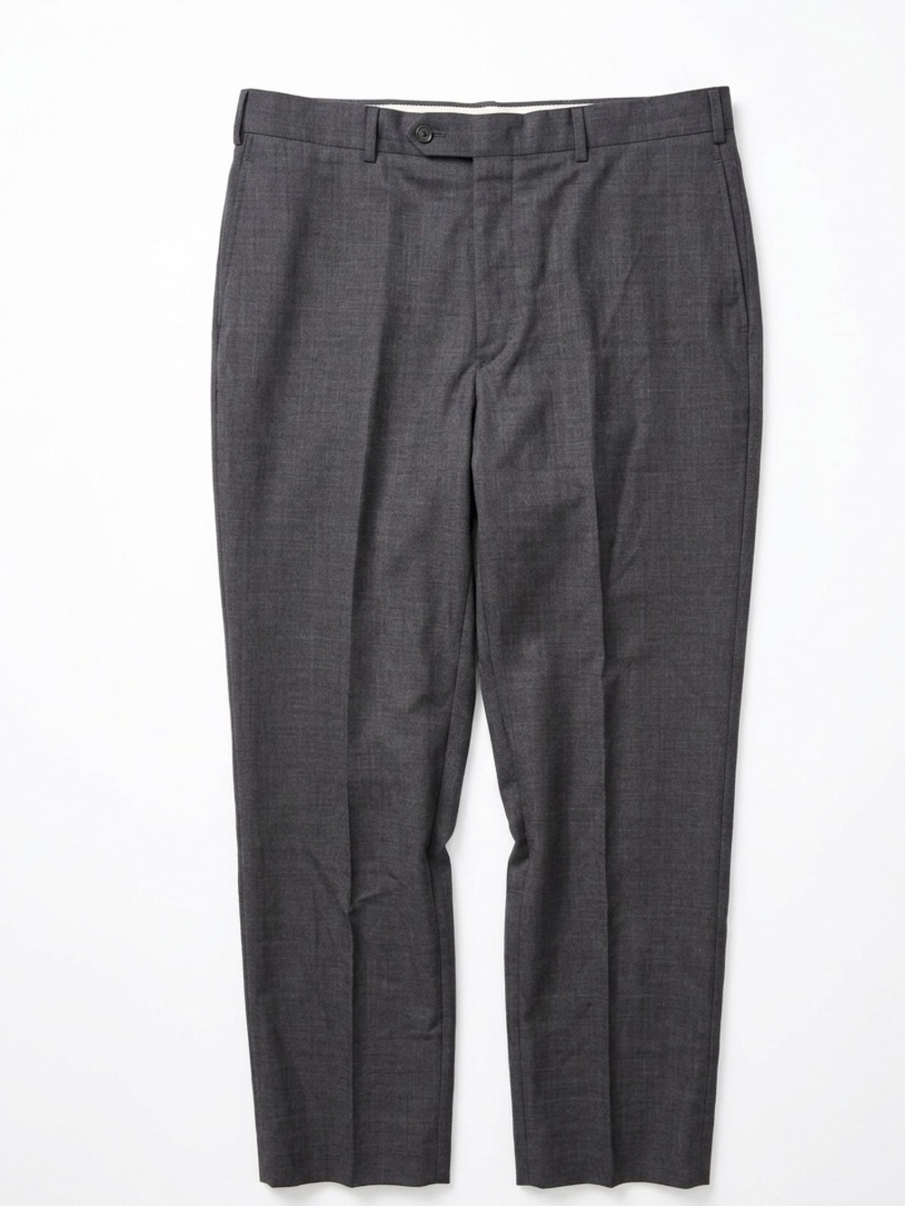 Brooks Brothers 346 Gray Wool Dress Pants Trousers 36x32 36 waist 32 length EUC
